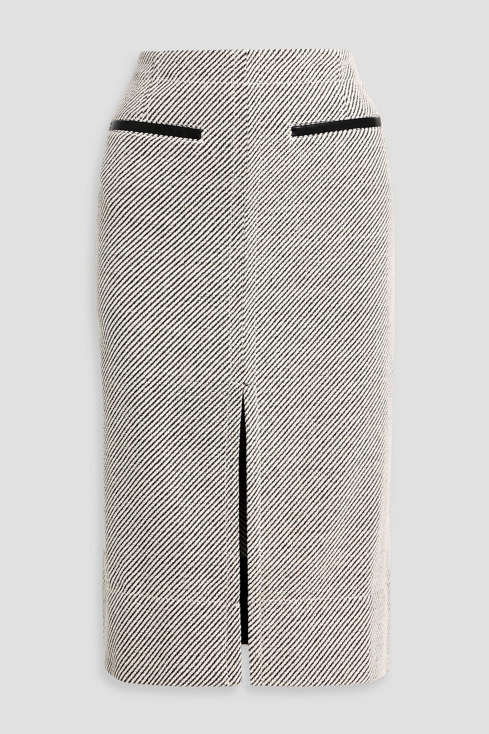 proenza schouler pswl - kingsley twill skirt - white - us 4