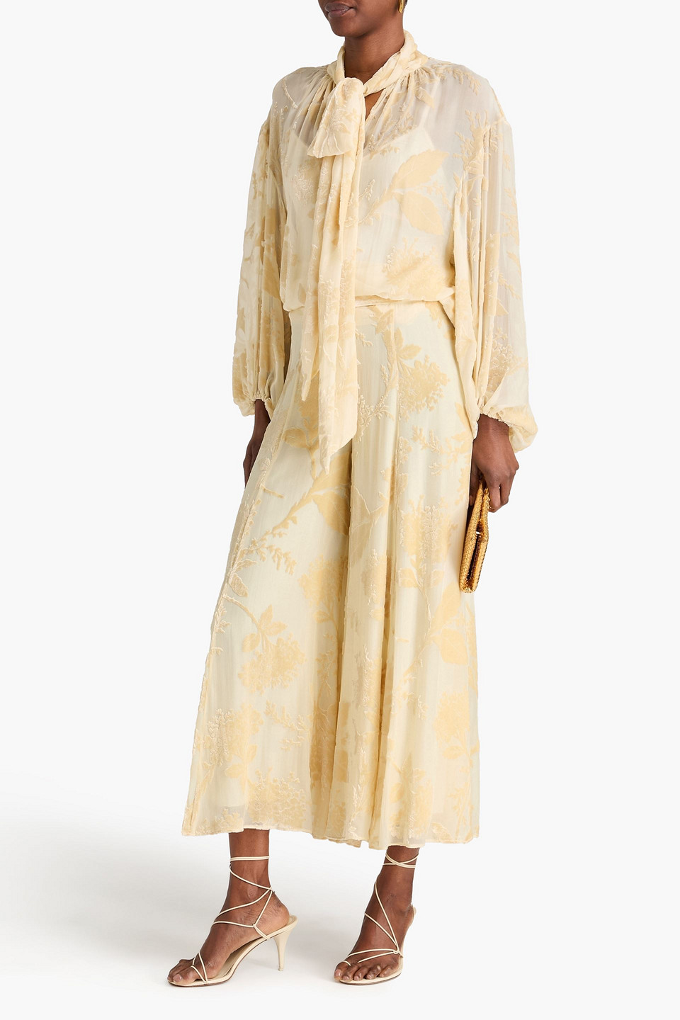  Zimmermann - Culottes Aus Devoré-chiffon - Weiß - 0 