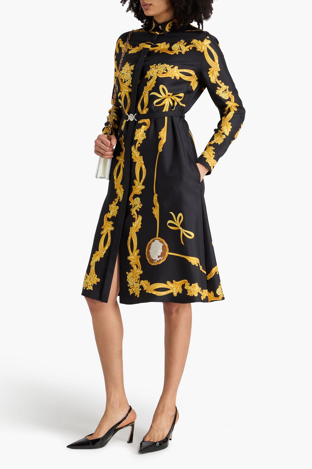 black dress with t shirt Pocket T-Shirt Dress Black - Made in Canada
