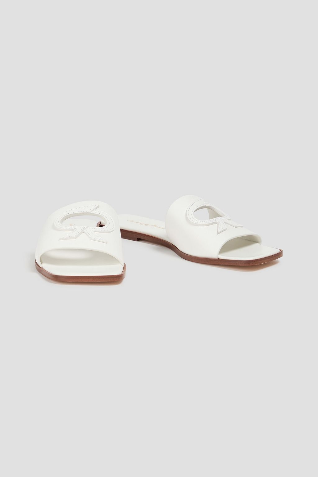 GIANVITO ROSSI Tropea 05 braided leather sandals | THE OUTNET