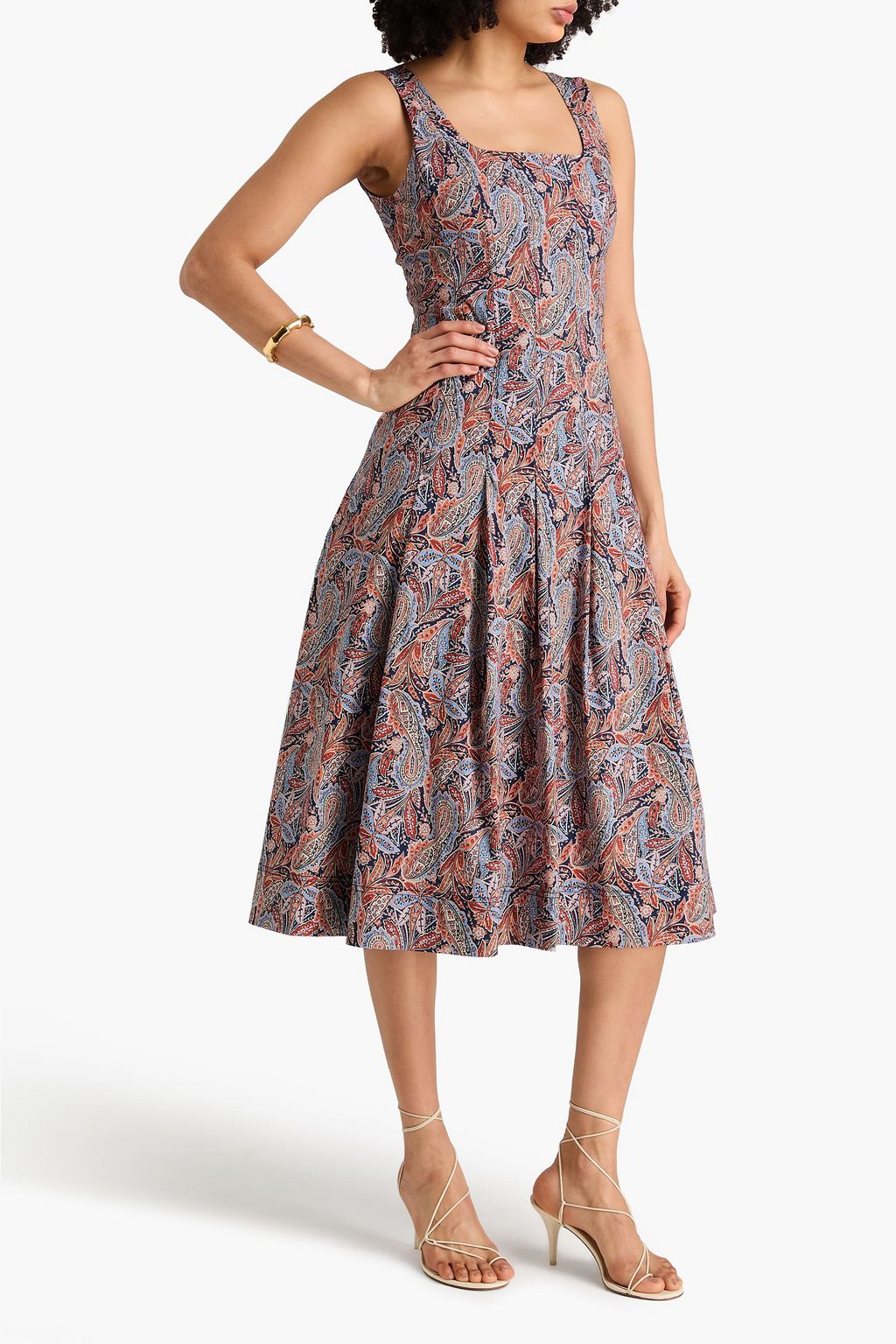 veronica beard julie cotton dress Veronica Beard Julie Cotton Dress In White - 50% Off