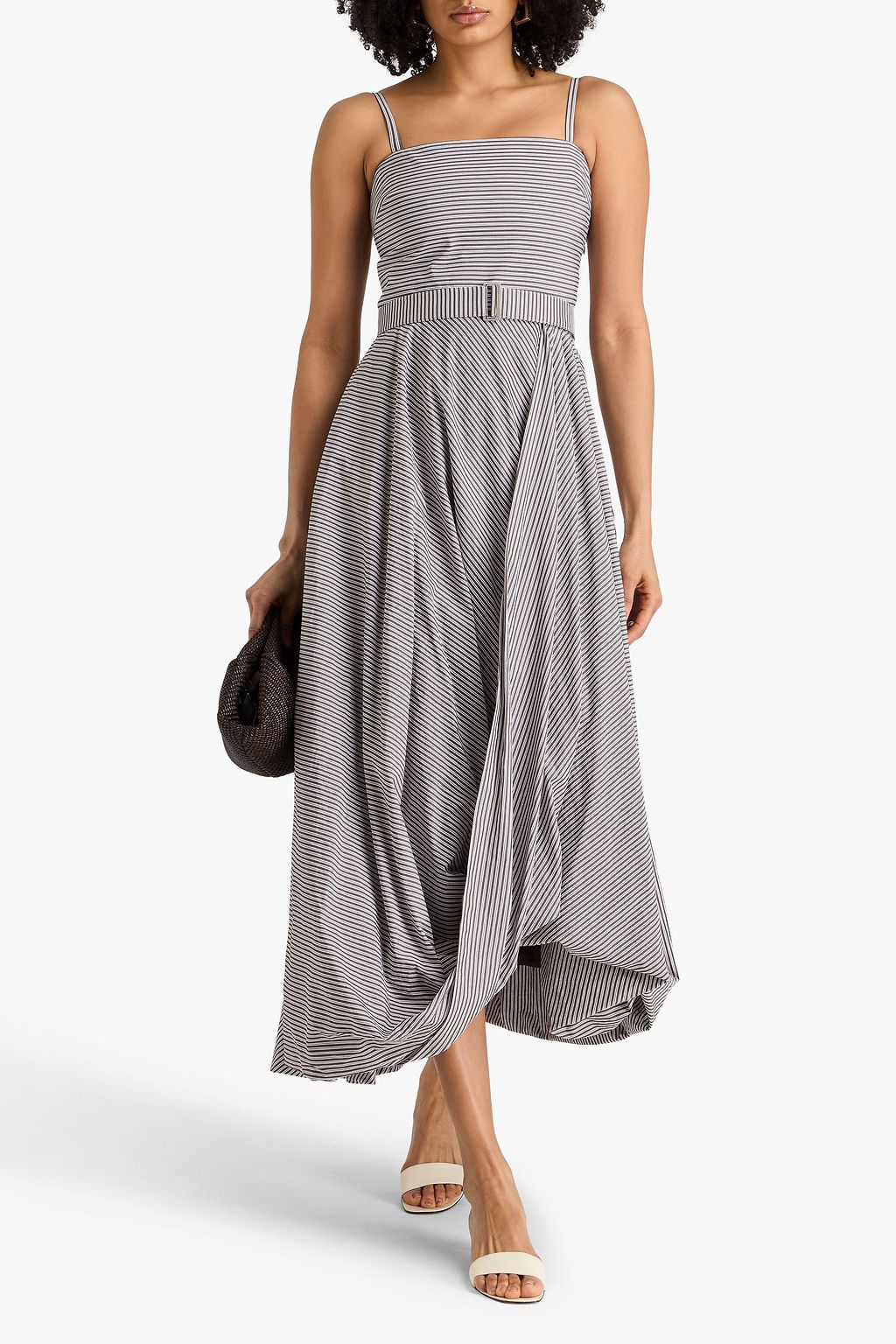ZIMMERMANN Leather midi dress | THE OUTNET