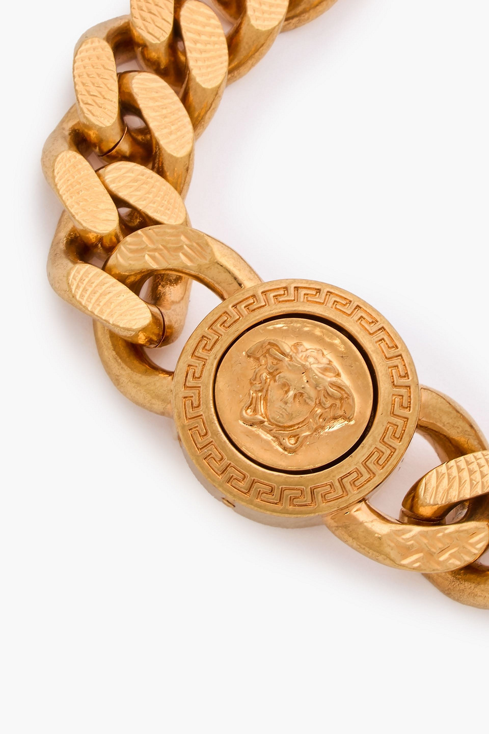 Versace - Gold-tone Bracelet - Metallic - S 