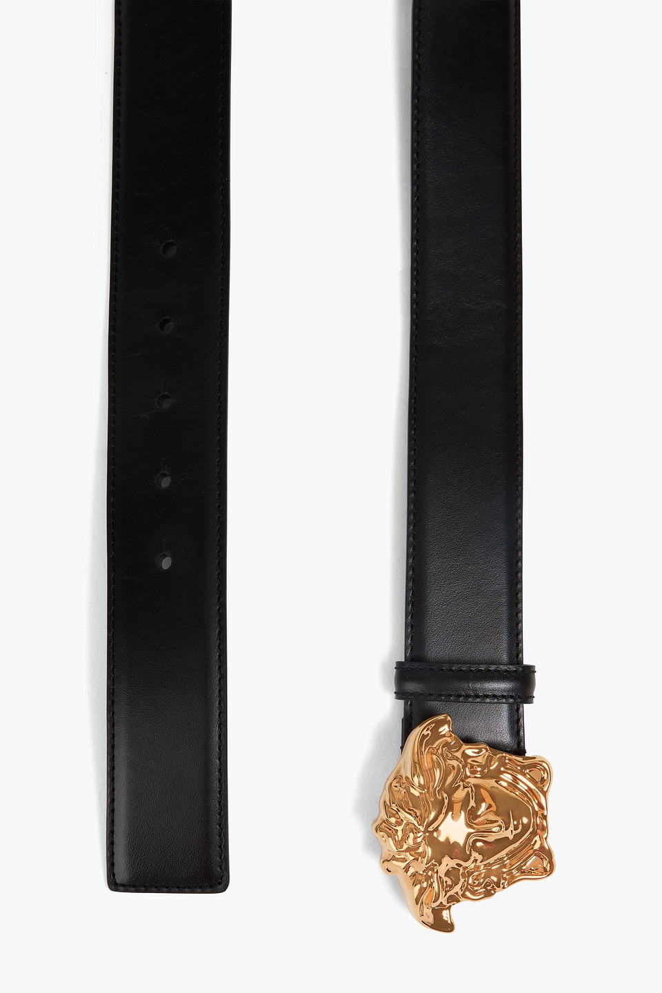  Versace - Ledergürtel - Schwarz - 100 Cm 