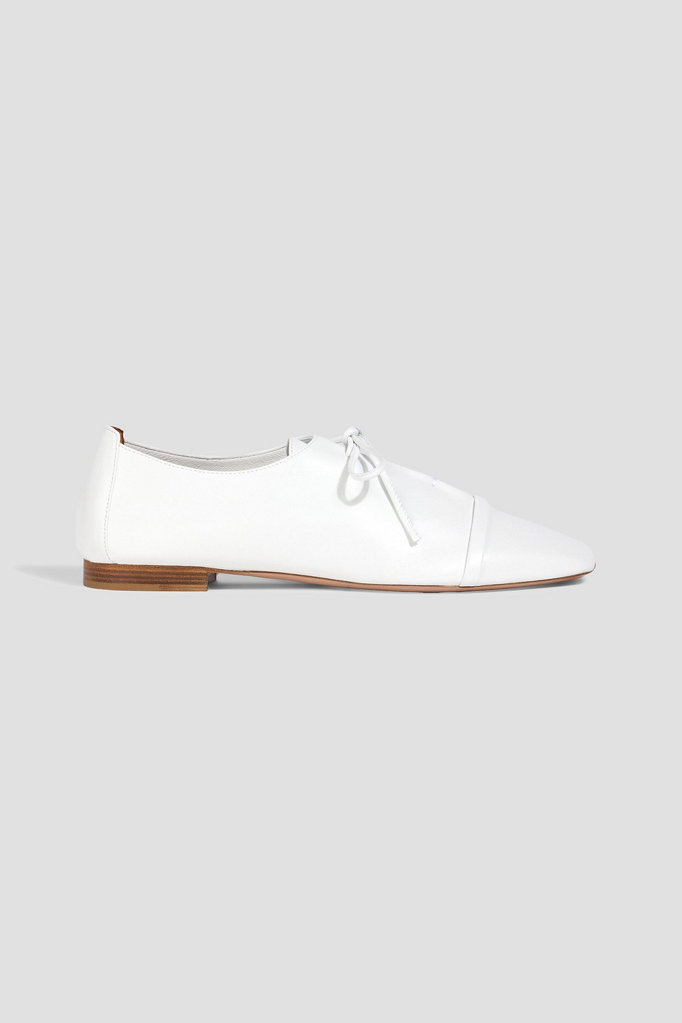 malone souliers - jean leather loafers - white - eu 36.5