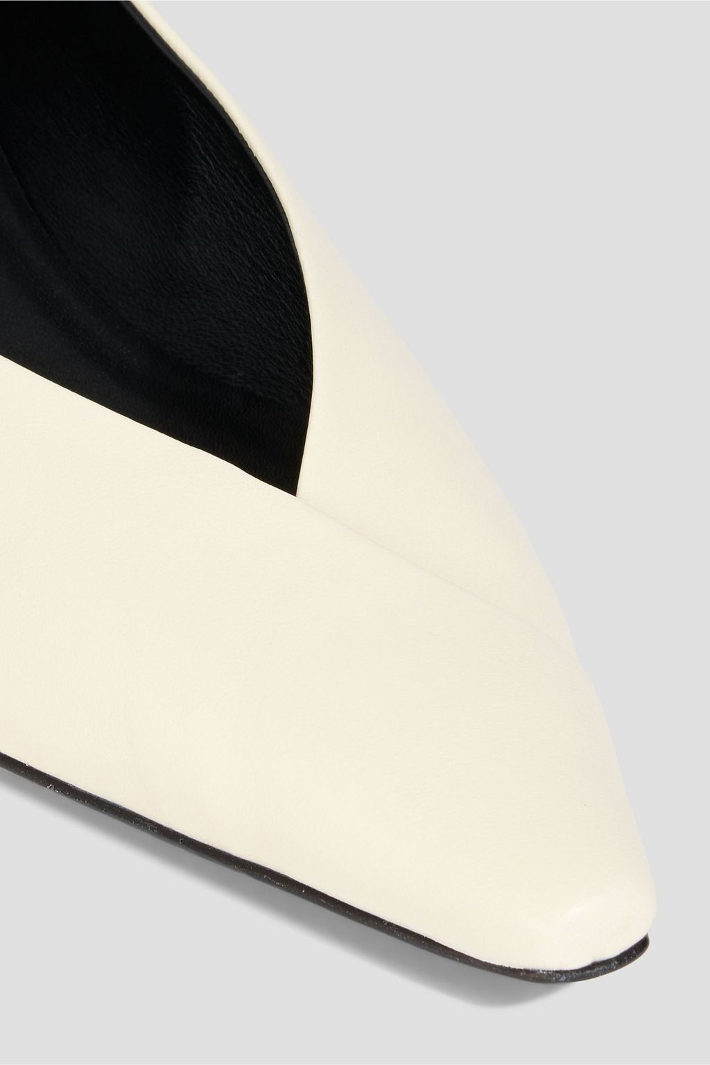 LOULOU STUDIO Barsi leather point-toe flats | THE OUTNET