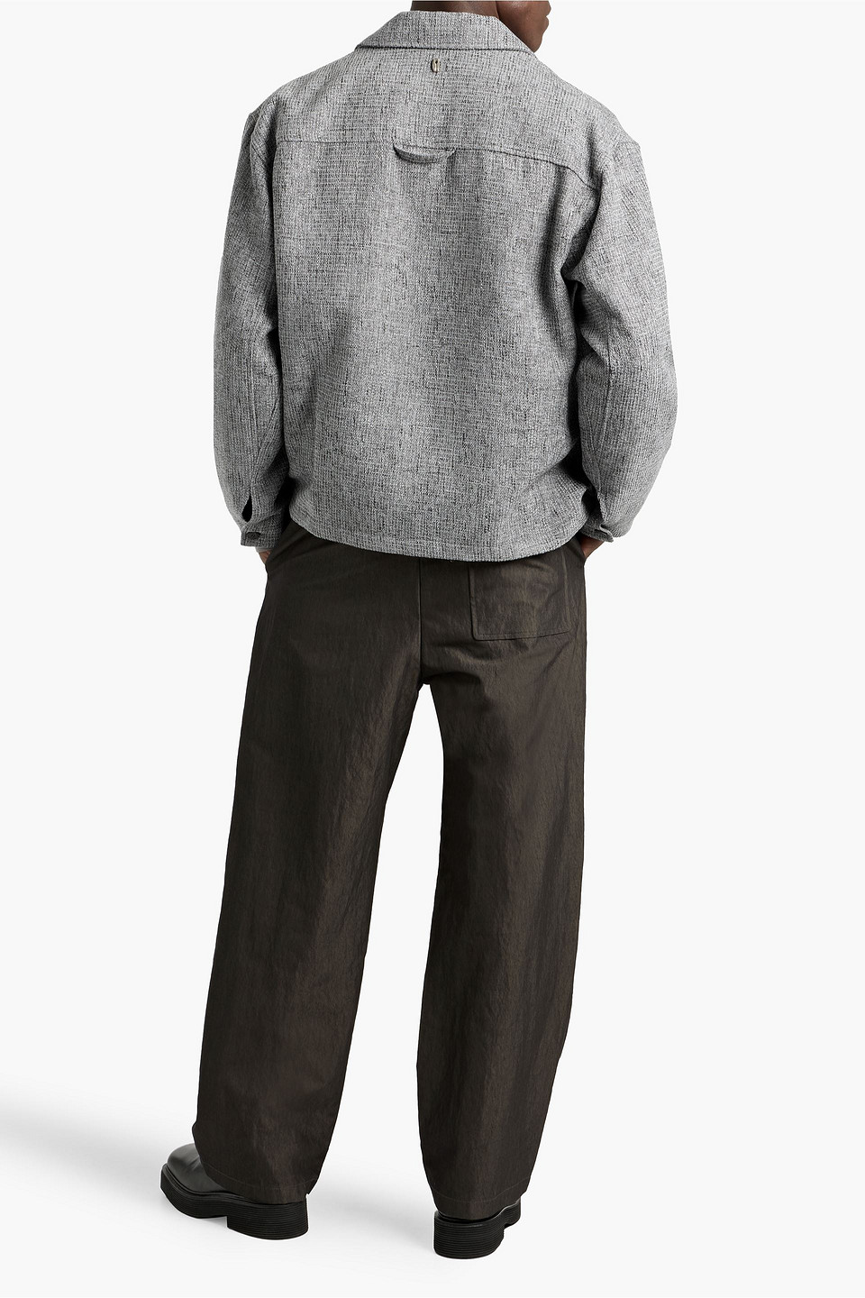  Le 17 Septembre - Twill Drawstring Pants - Gray - It 50 