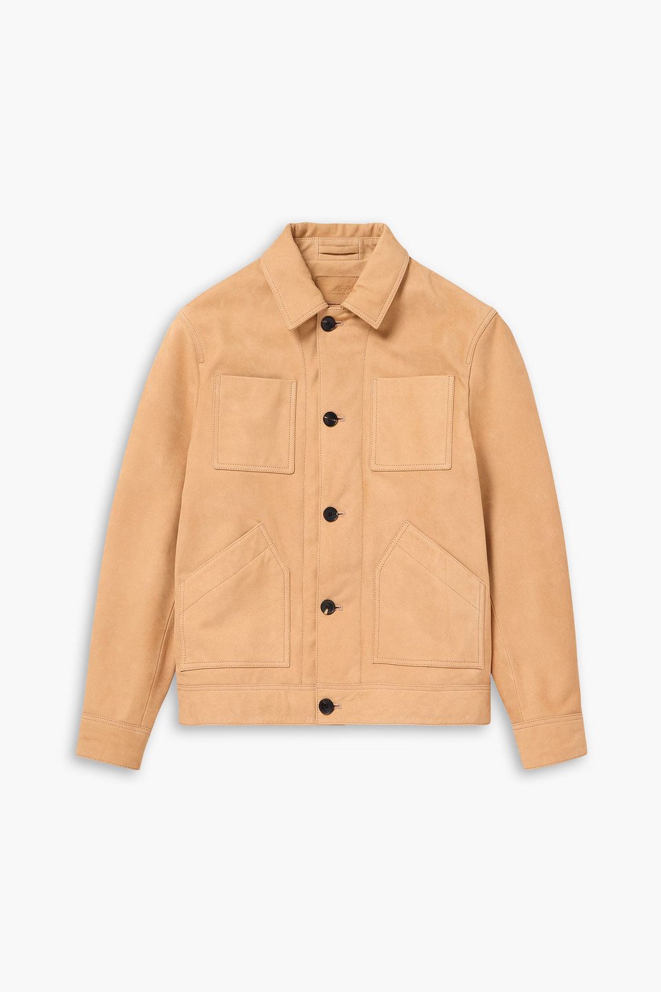 mr p. - suede jacket - neutral - l