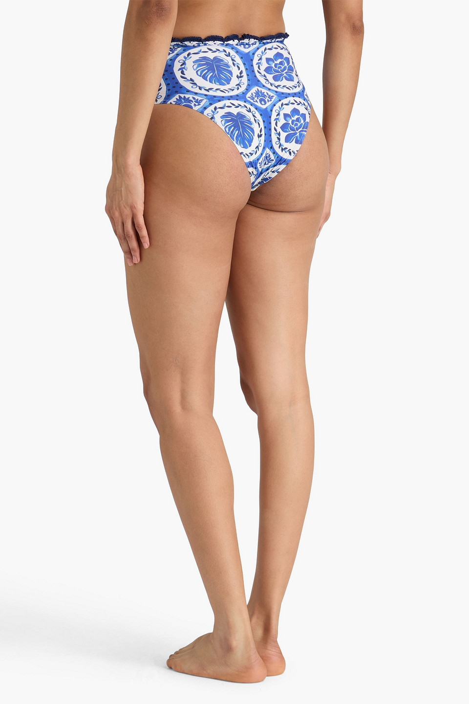  Farm Rio - Bikini-höschen Mit Print - Blau - Xs 
