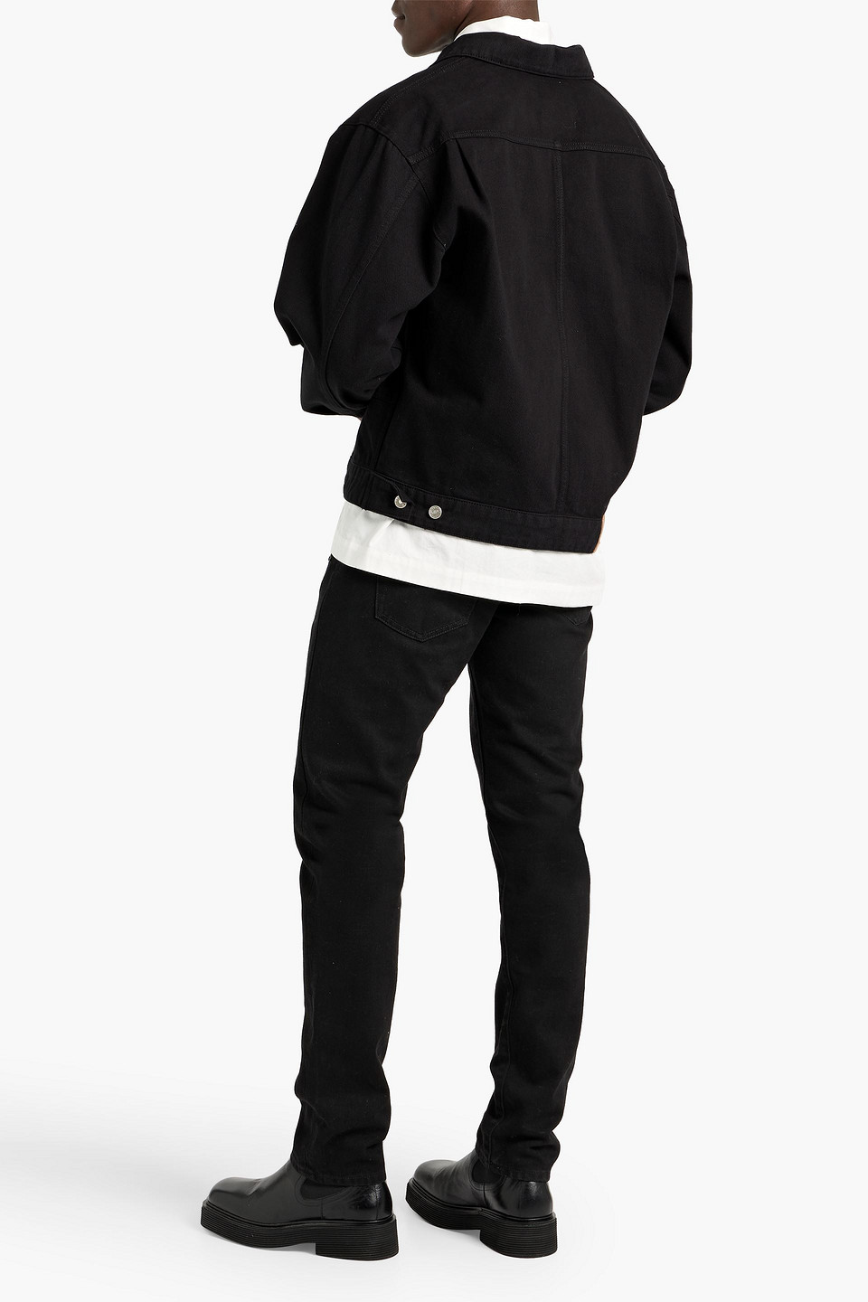  Le 17 Septembre - Jeansjacke - Schwarz - It 46 