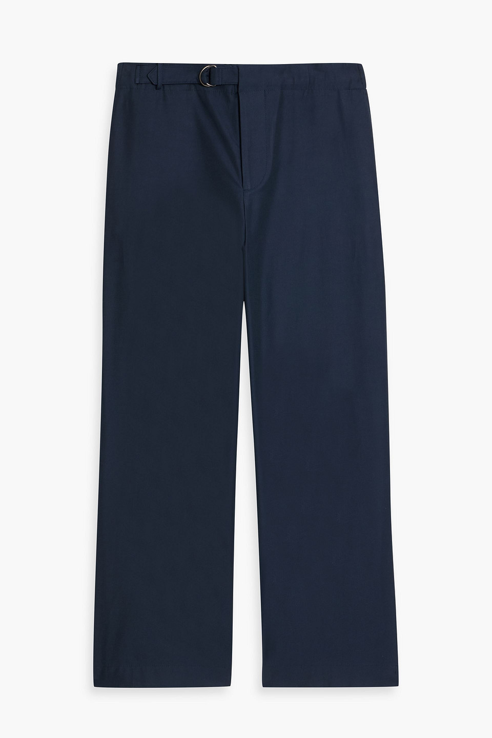 Le 17 Septembre Cotton-blend Twill Pants In Blue