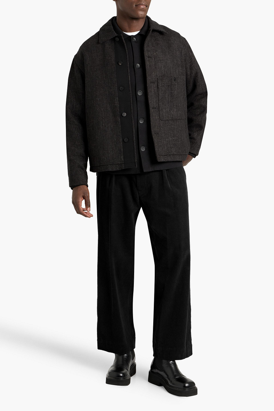  Le 17 Septembre - Tweed Jacket - Gray - It 48 