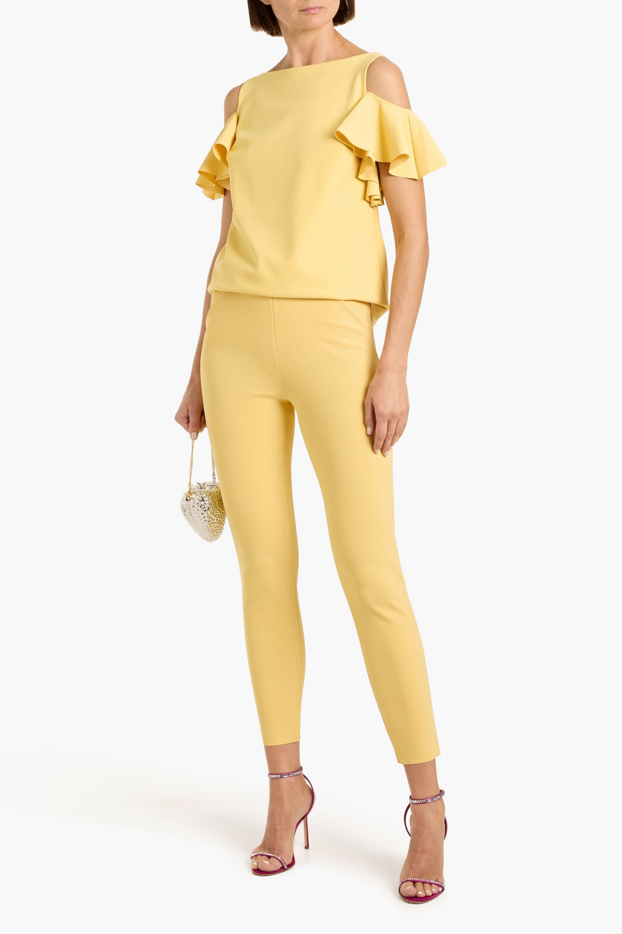 CHIARA BONI LA PETITE ROBE Colleen stretch-jersey slim-leg pants