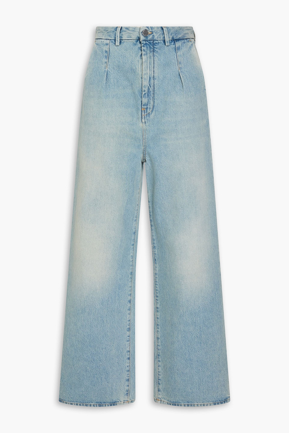 Loulou De Saison High-rise Wide-leg Jeans In Blue