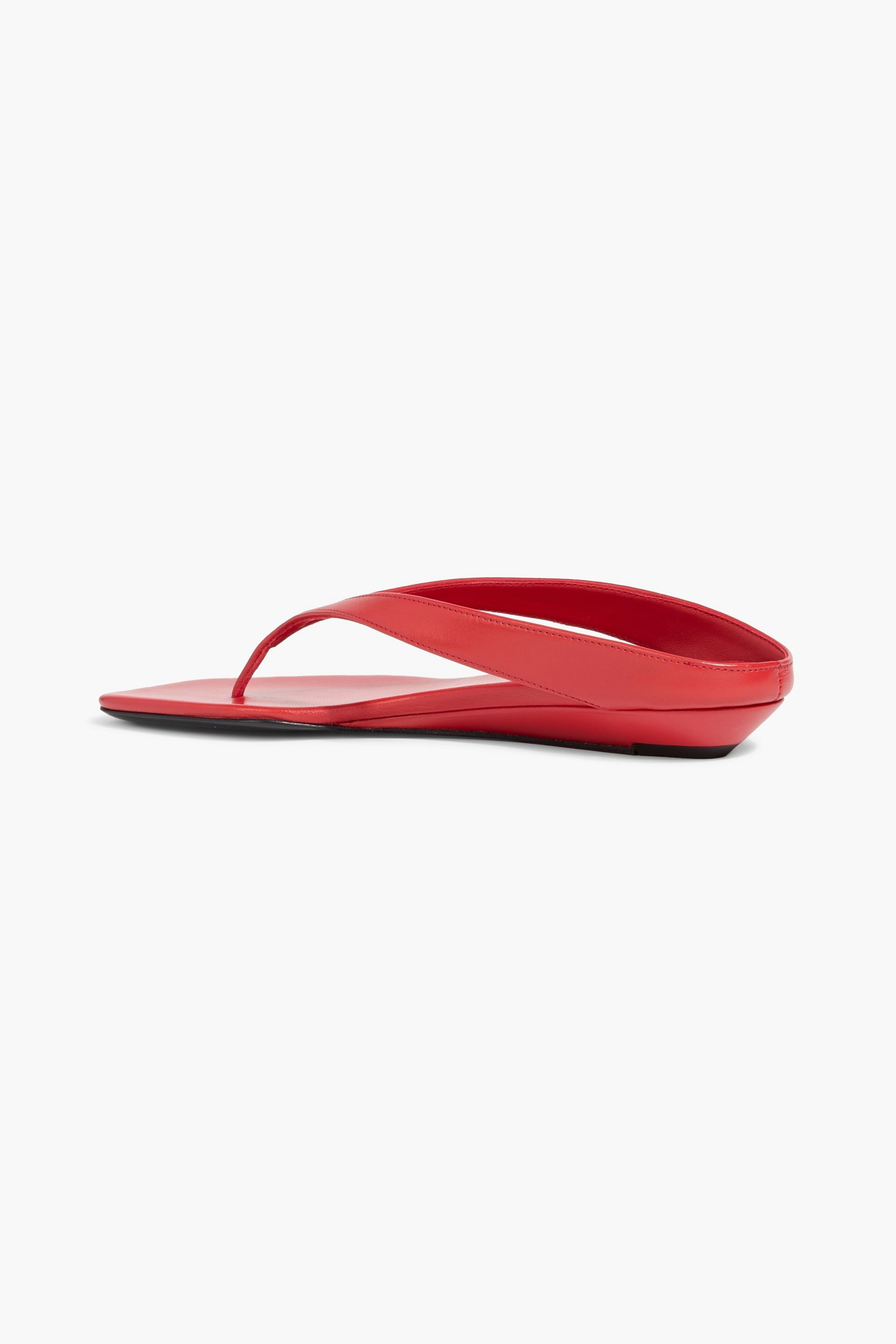 LOULOU DE SAISON Coda leather sandals thumbnail