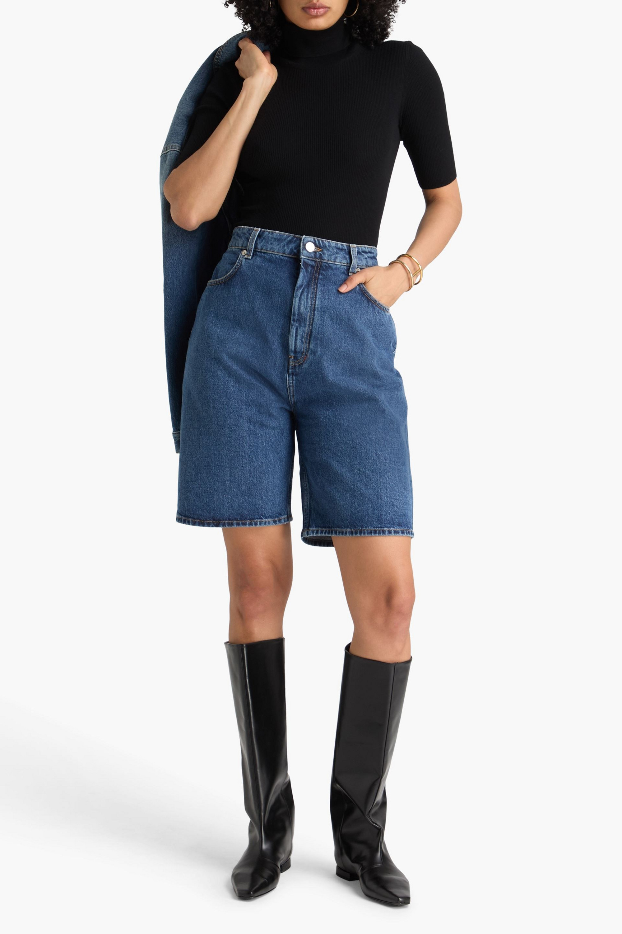 Loulou Studio Isu denim shorts