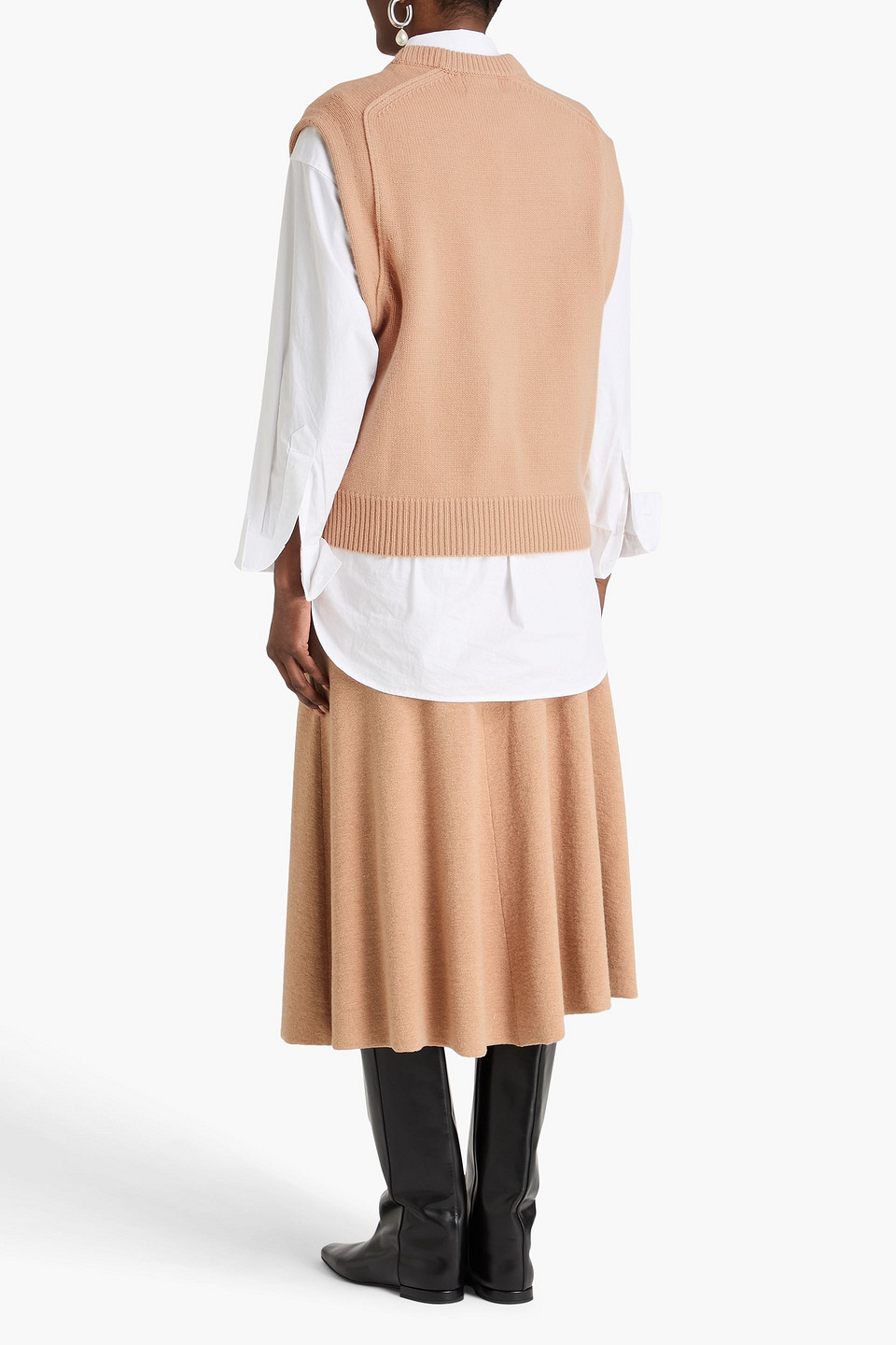  Loulou De Saison - Weste „mari“ Aus Einer Woll-kaschmirmischung - Neutral - Xs 