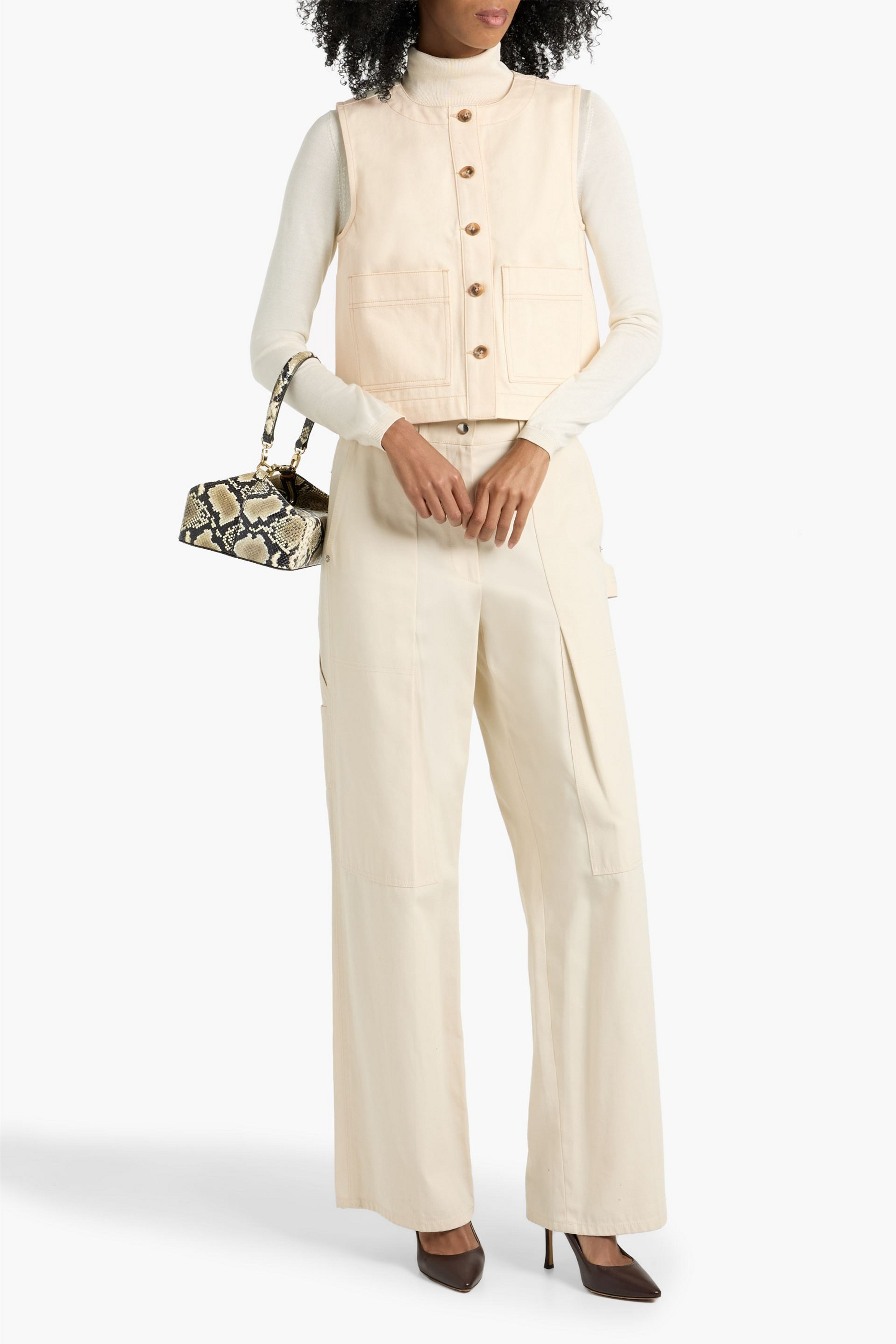 Veronica Beard Ording denim vest