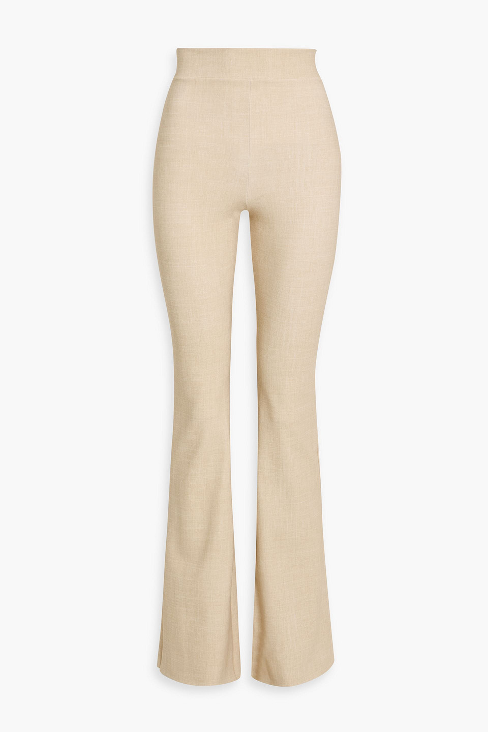 chiara boni la petite robe - venusette printed stretch-jersey flared pants - white - it 44