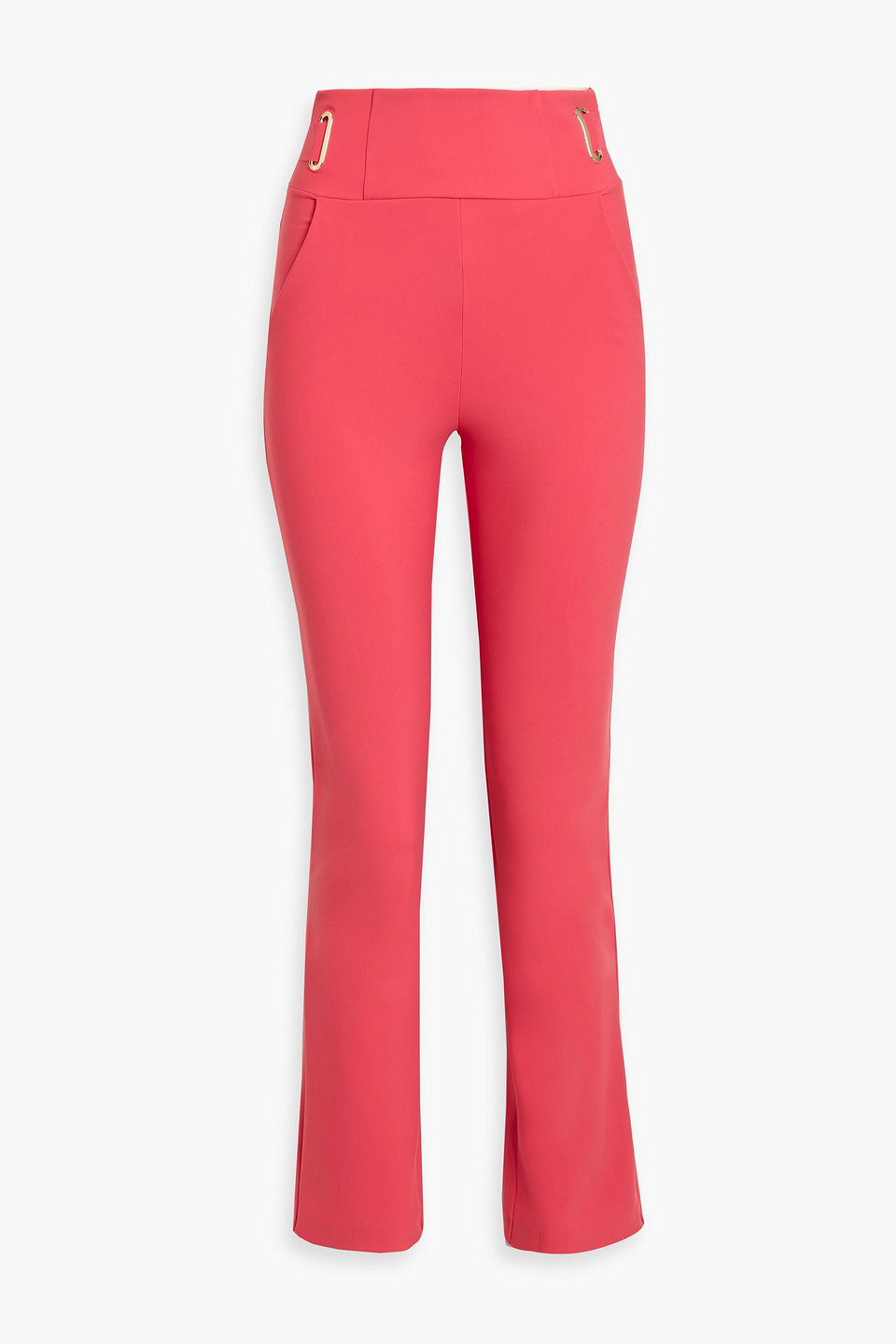 chiara boni la petite robe - damia stretch-jersey slim-leg pants - orange - it 40