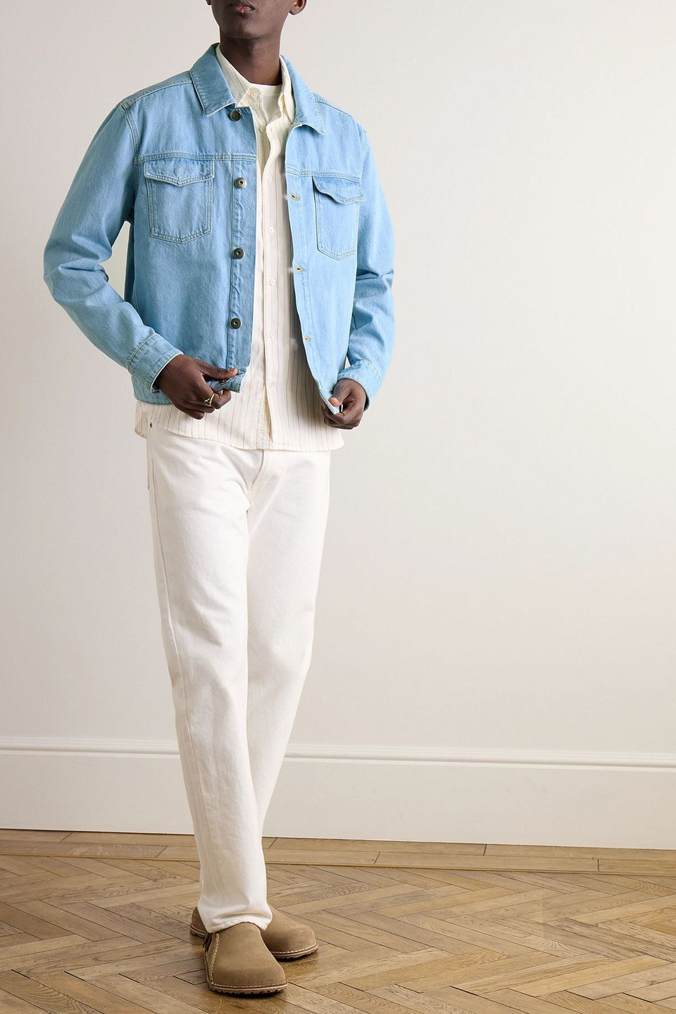  Mr P. - Denim Jacket - Blue - Xs 