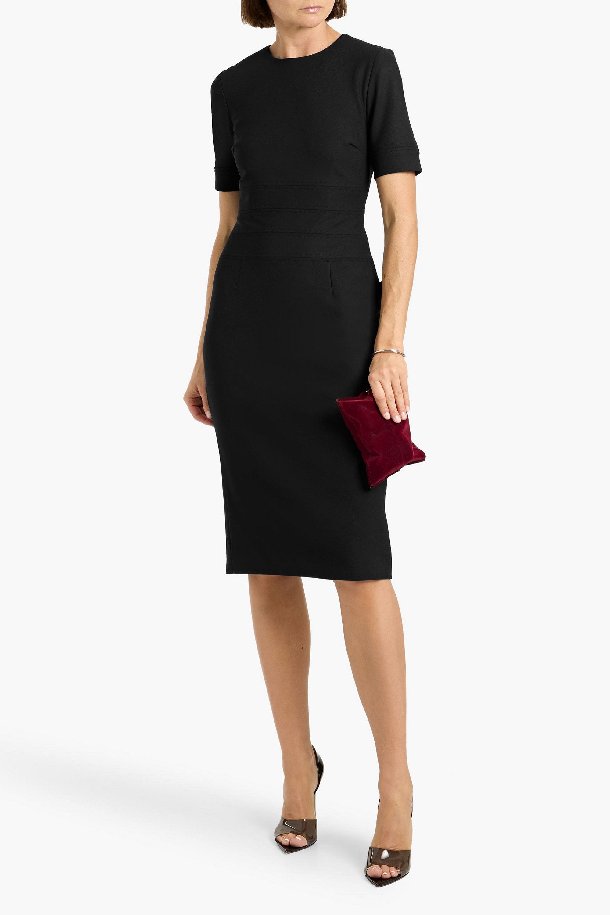 Herve Leger Cecilia crepe dress