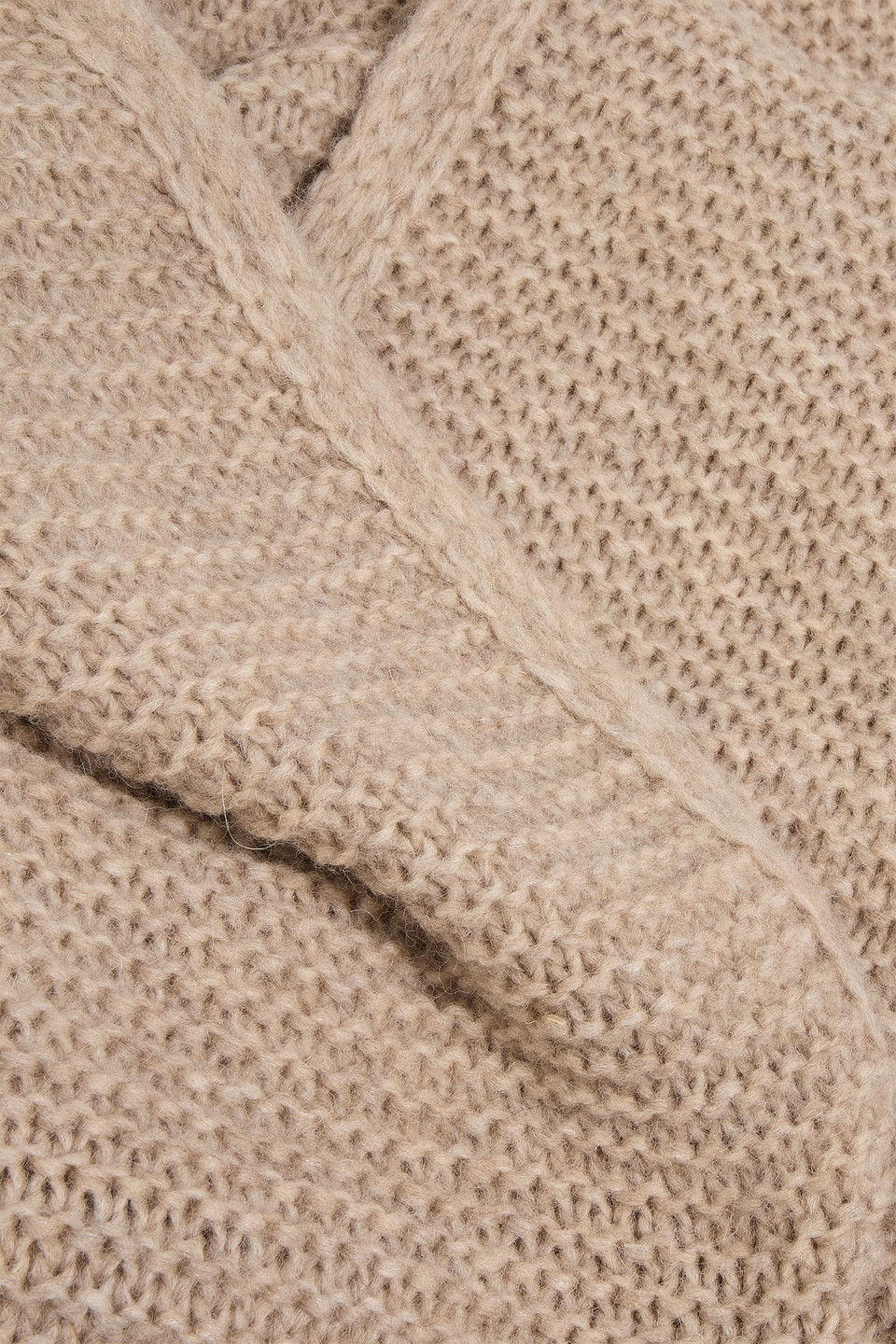 Naadam Alpaca-blend Throw In Gray