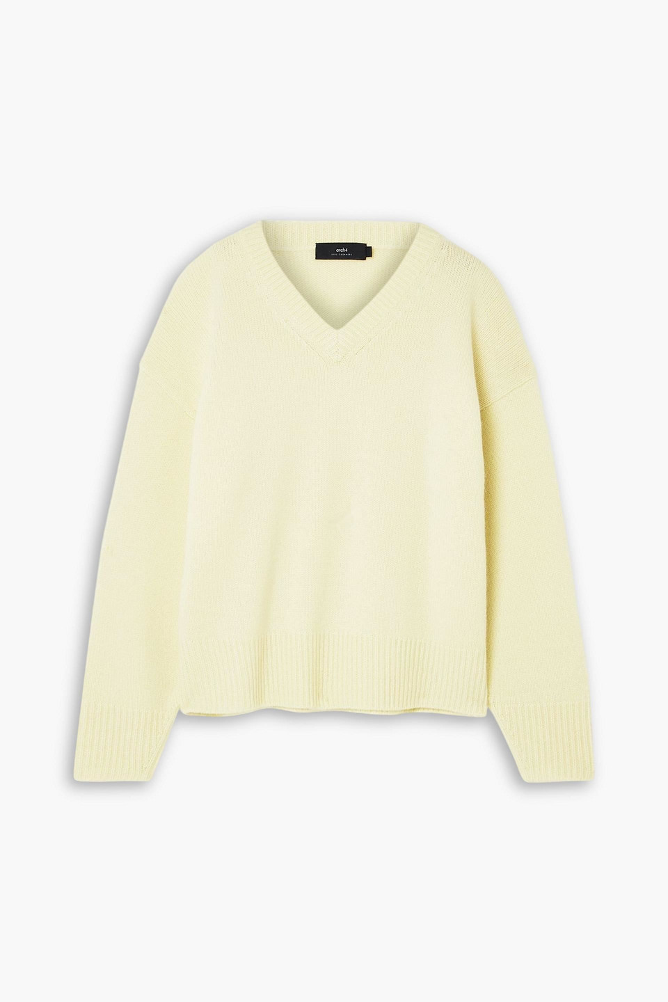 Arch4 Estelle Cashmere Sweater In Yellow