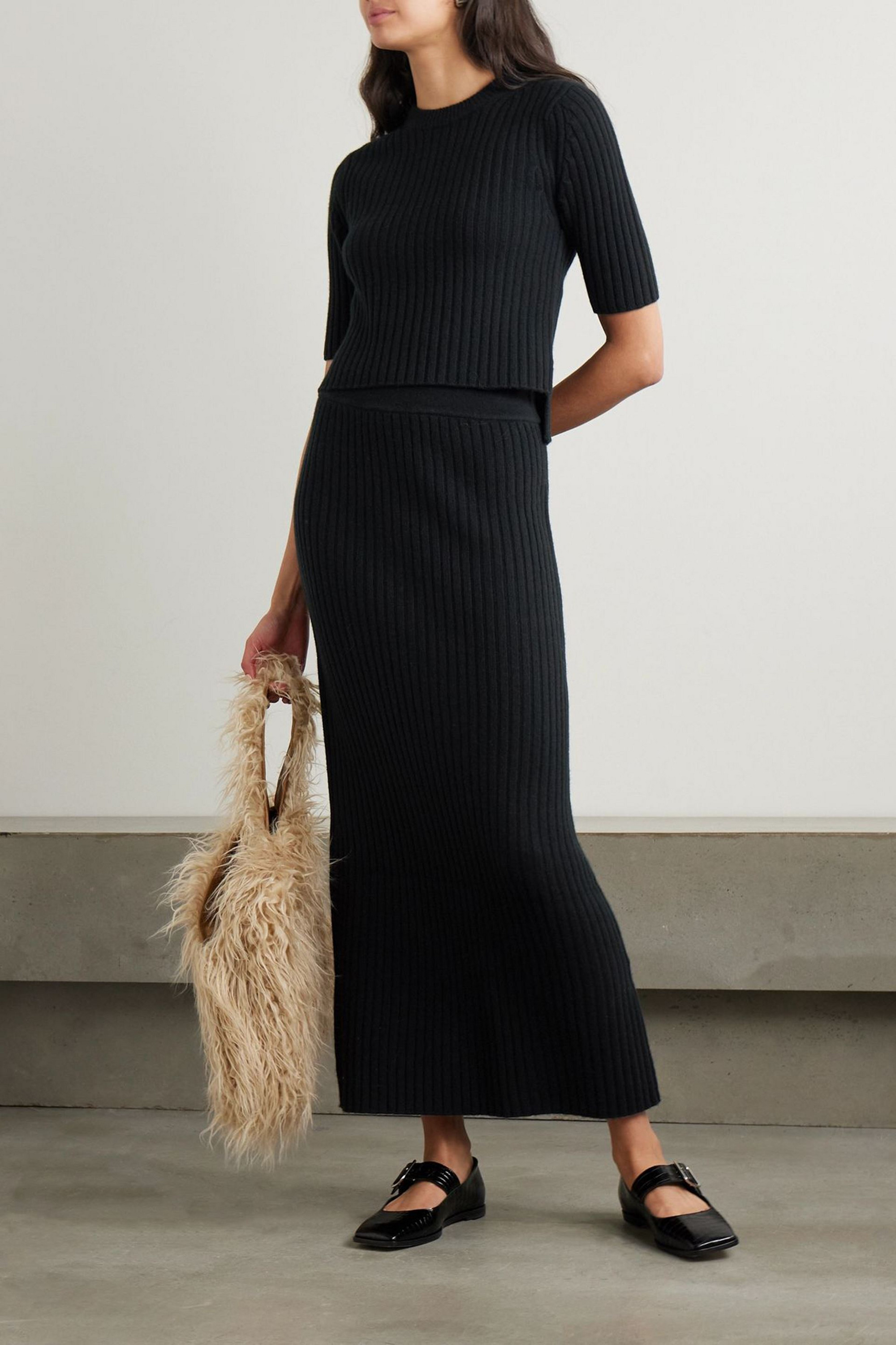 arch4 Elma ribbed cashmere sweater