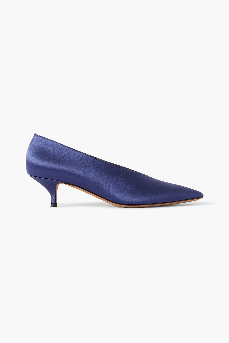 Emme Parsons Veneto Satin Pumps In Blue