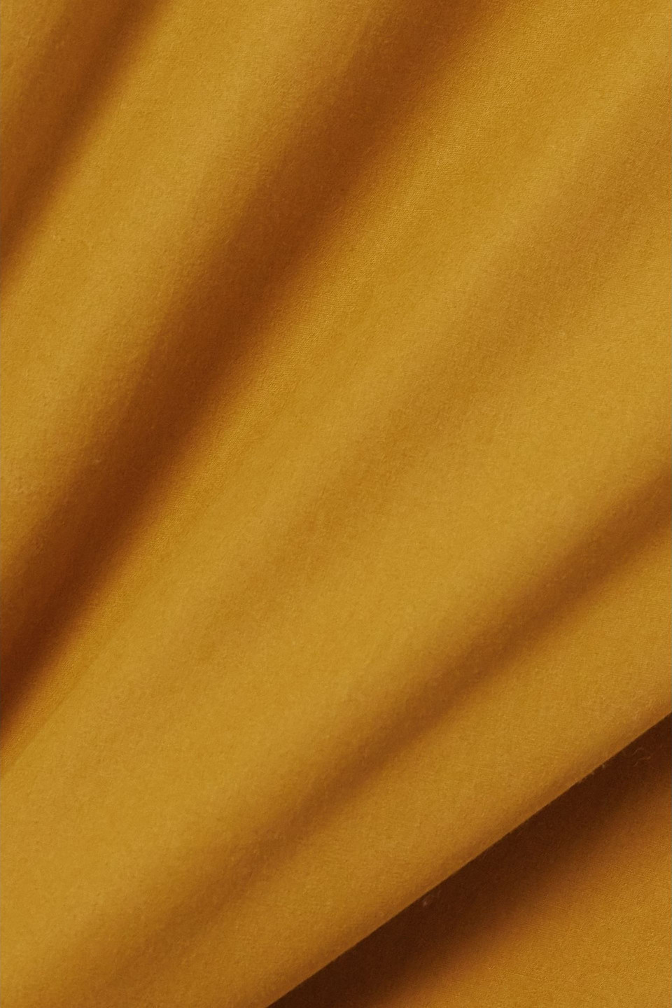 Another Tomorrow Wrap-design Belted Puffer Jackets In Goldenrod