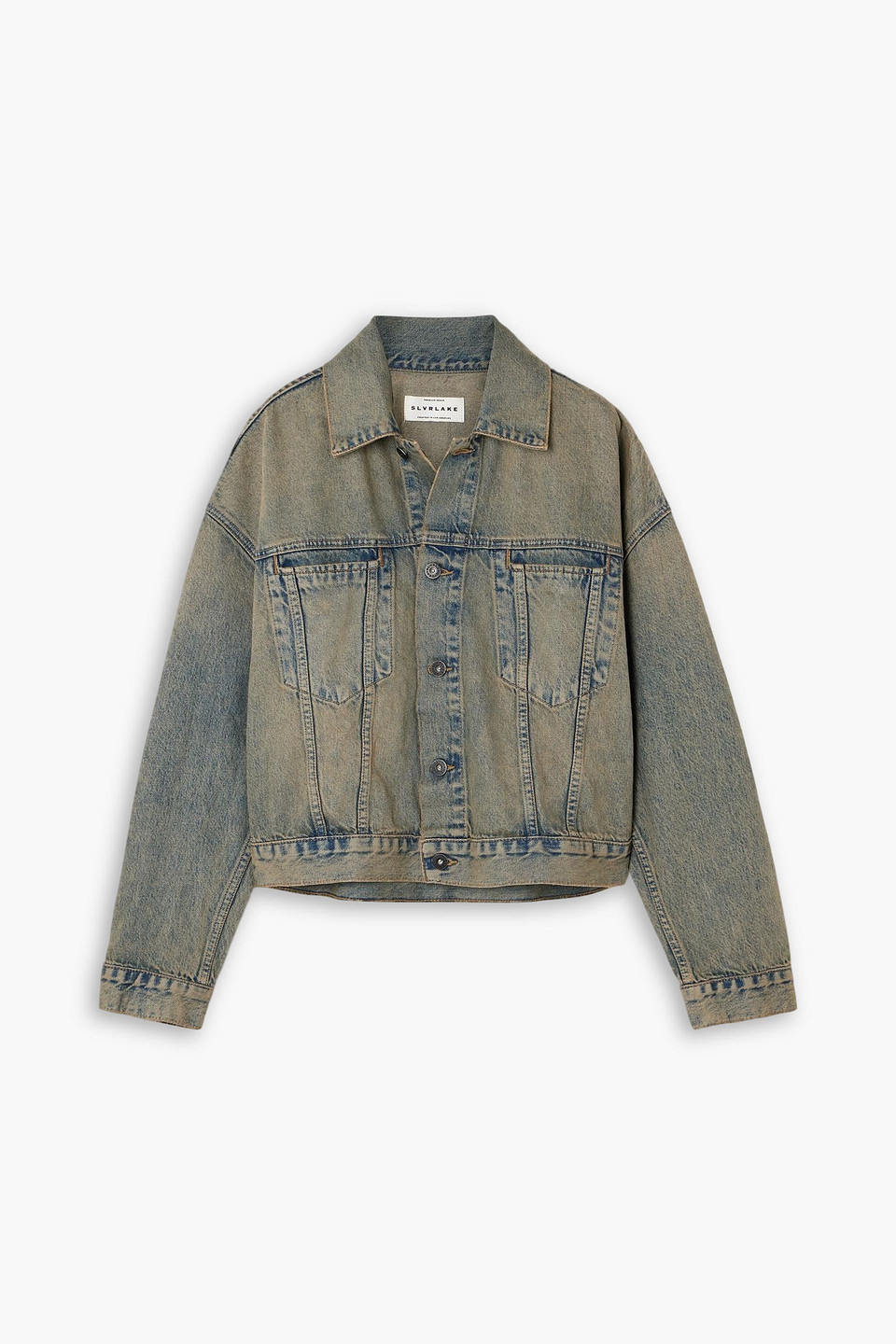 Slvrlake Boston Denim Jacket In Blue