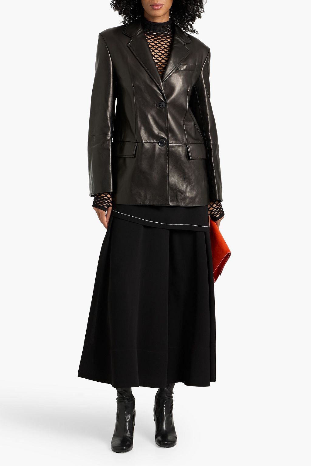 PROENZA SCHOULER Leather blazer | THE OUTNET
