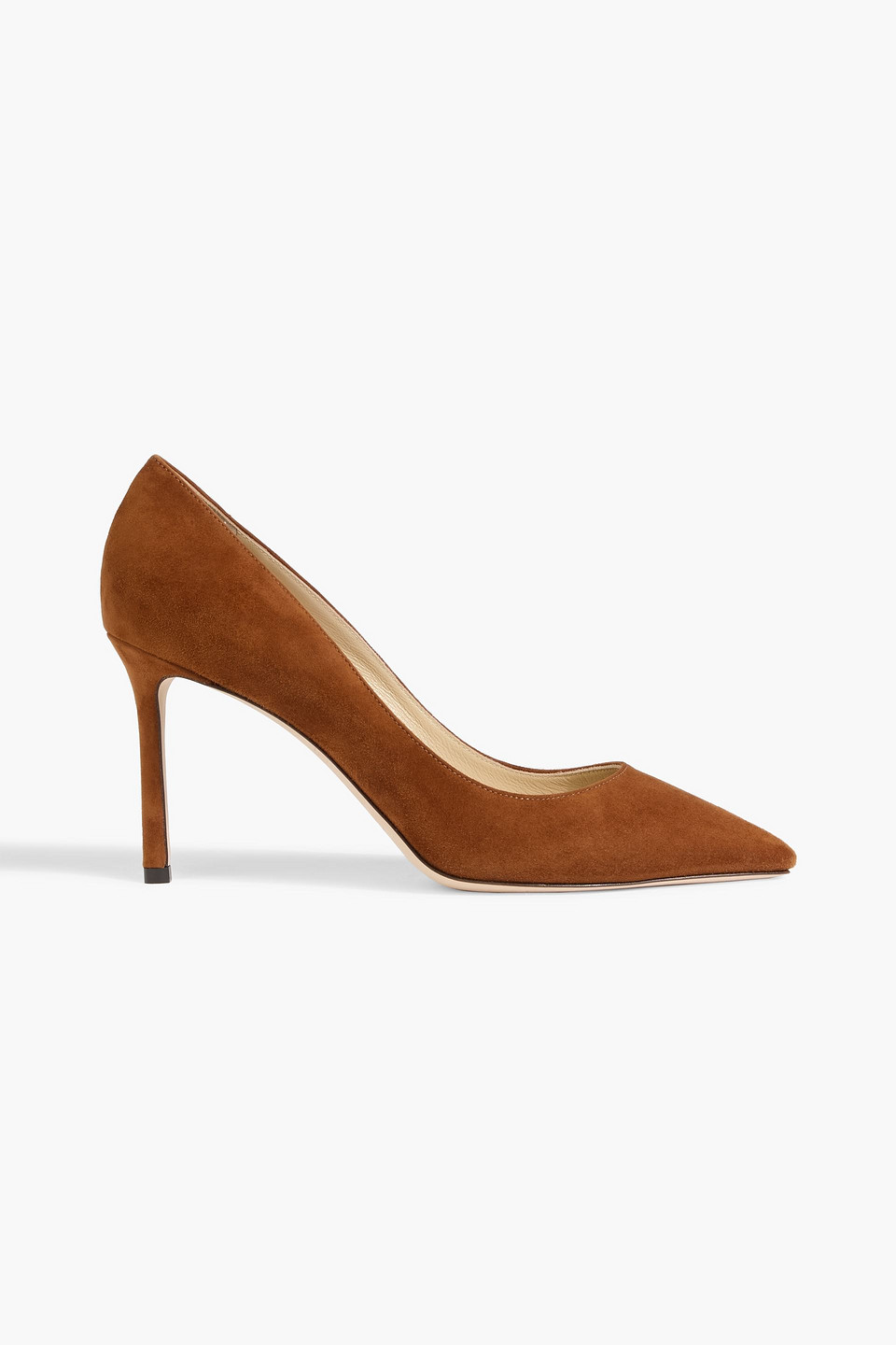 Jimmy Choo Romy 85 Suede Pumps In Multi