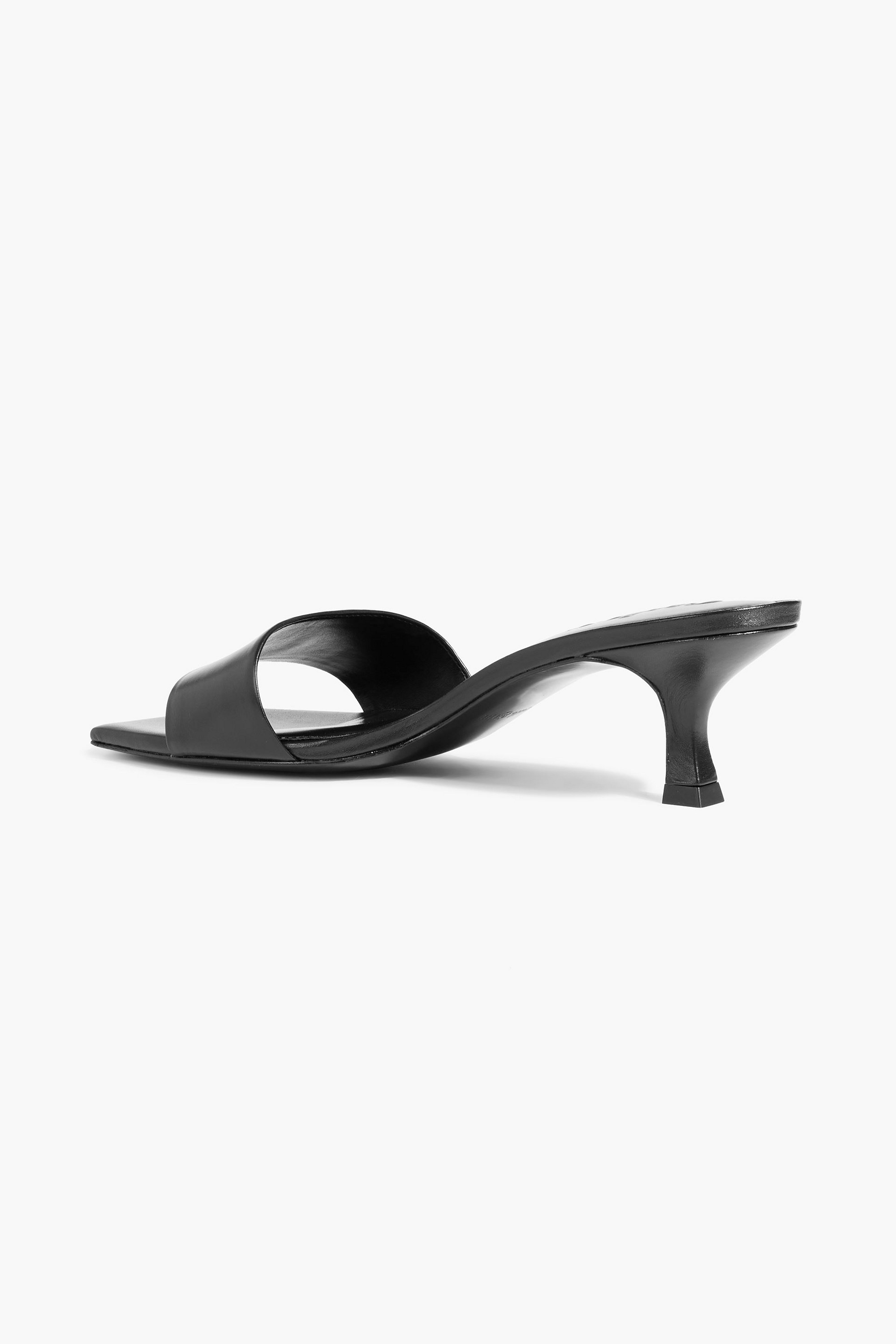 Cult Gaia - Ada leather mules | Plush