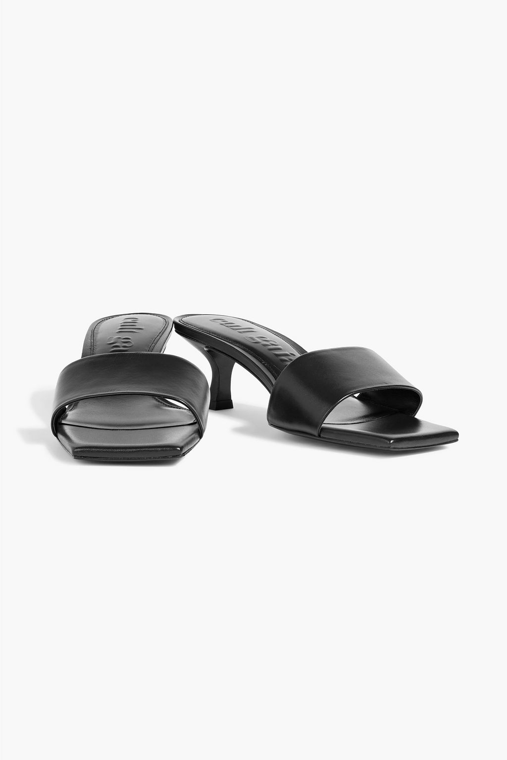 CULT GAIA Ada leather mules | THE OUTNET