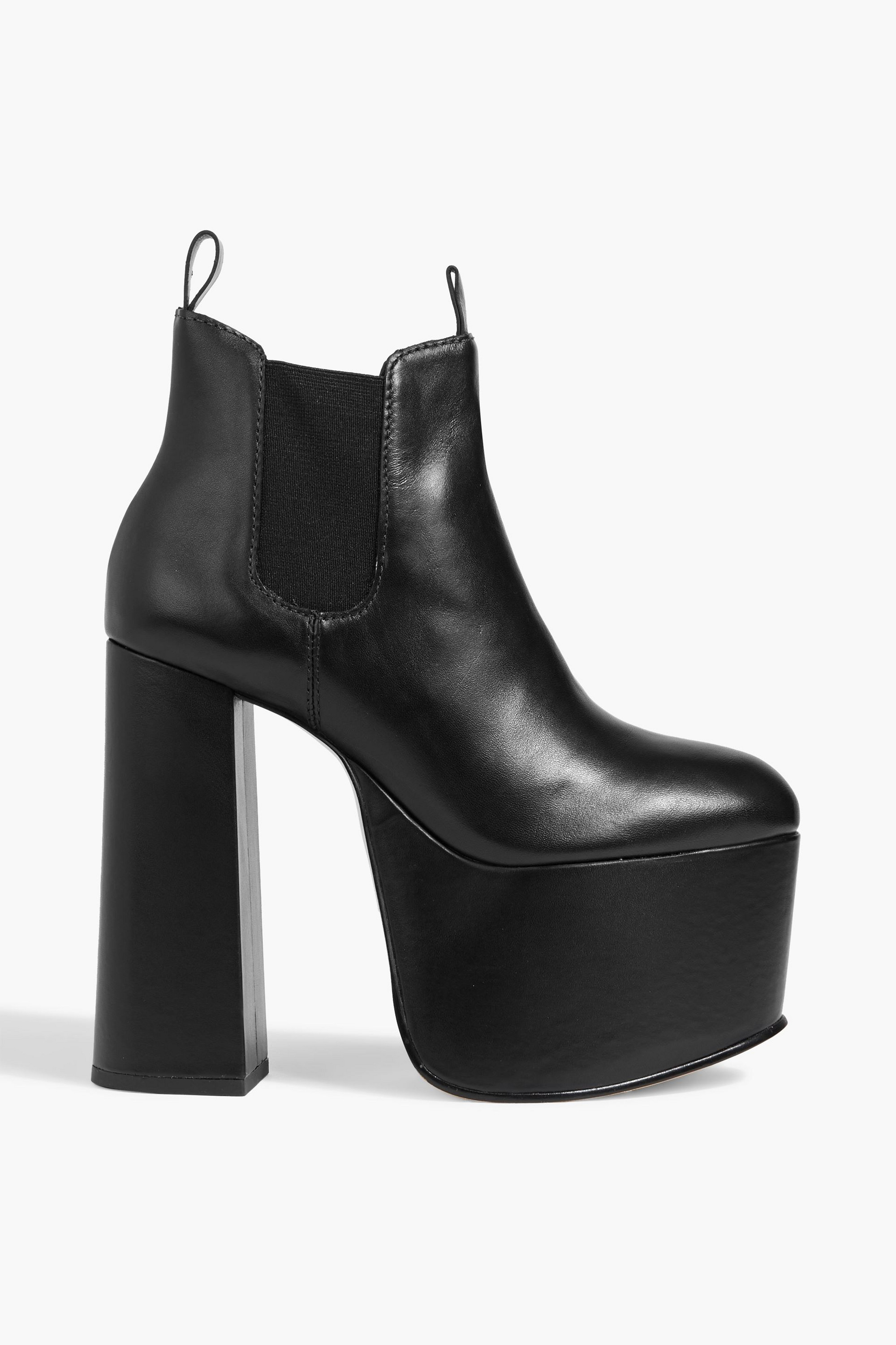 Cult Gaia Zama leather platform ankle boots