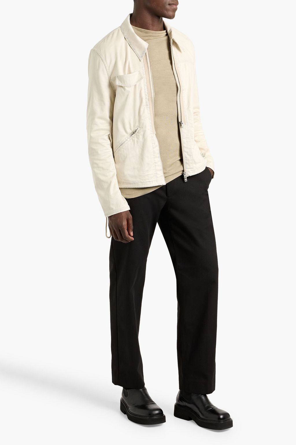ACNE STUDIOS Zip-detailed jacket | THE OUTNET