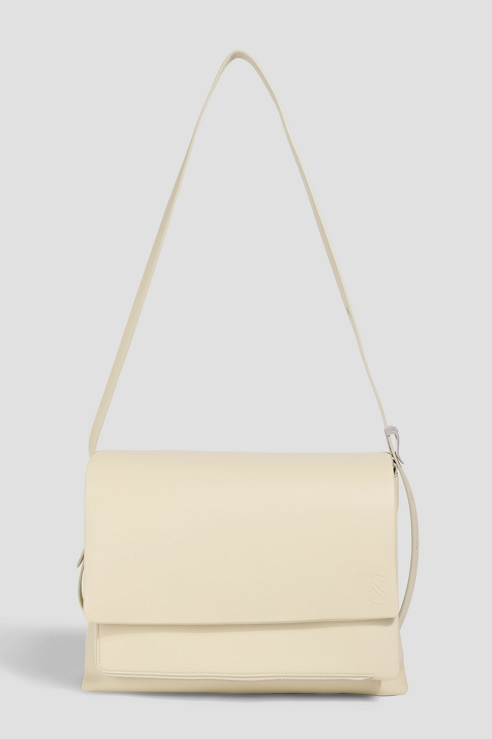 proenza schouler - city leather cross-body bag - white - onesize
