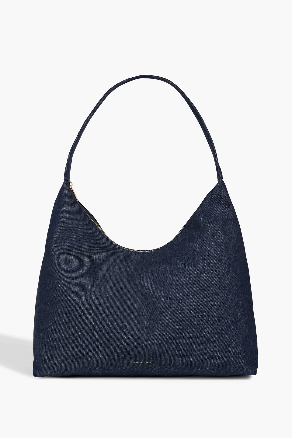 Mansur Gavriel Maxi Candy Denim Shoulder Bag In Blue