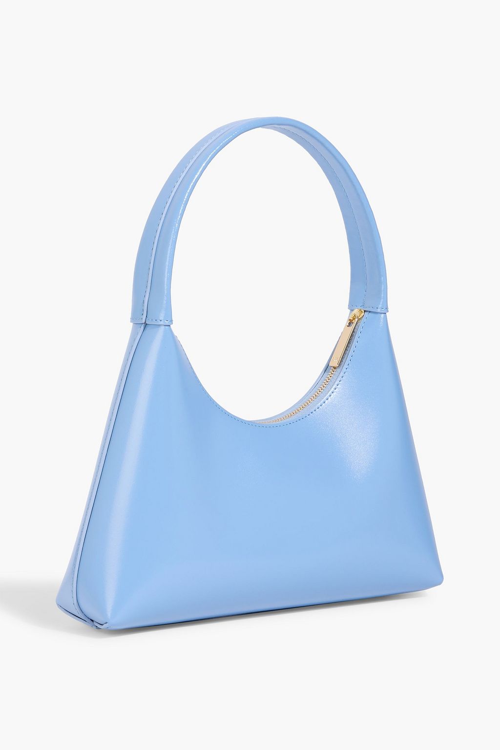 MANSUR GAVRIEL Candy mini glossed-leather shoulder bag | THE OUTNET