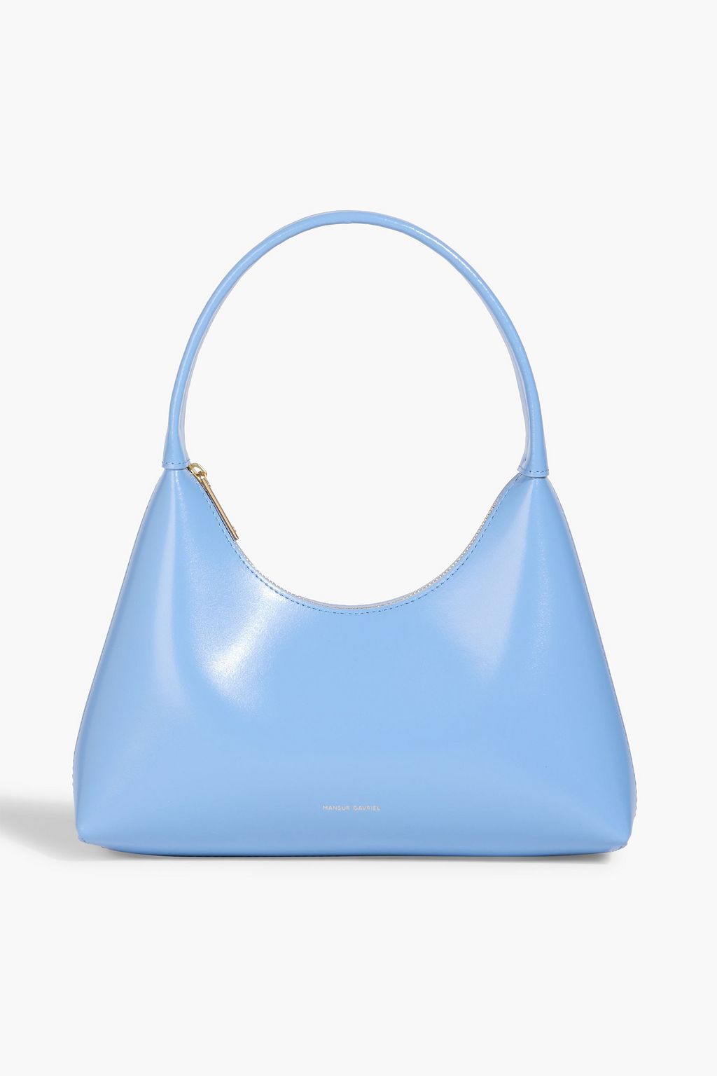 MANSUR GAVRIEL Candy mini glossed-leather shoulder bag | THE OUTNET