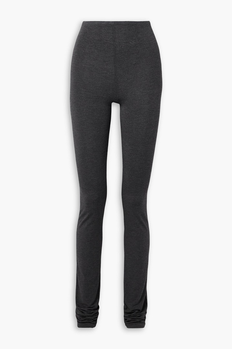 Norma Kamali Stretch-jersey Leggings In Gray