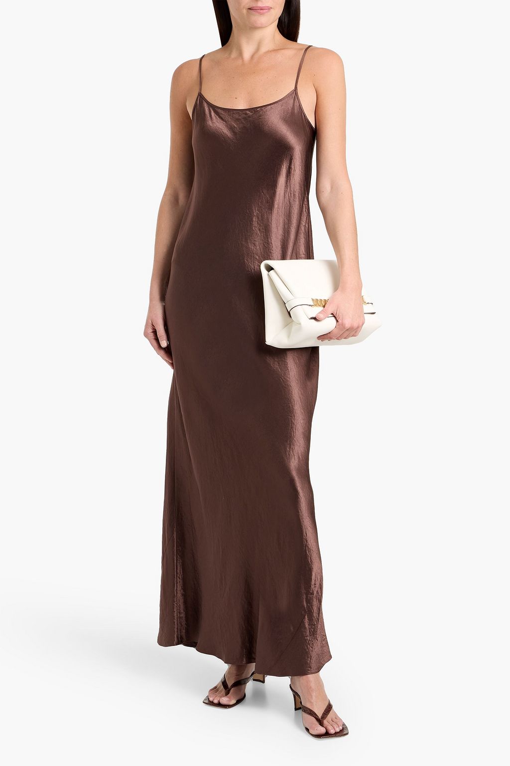 knee length dresses for ladies Benton Slip Maxi Dress - Pink Floral main image 1