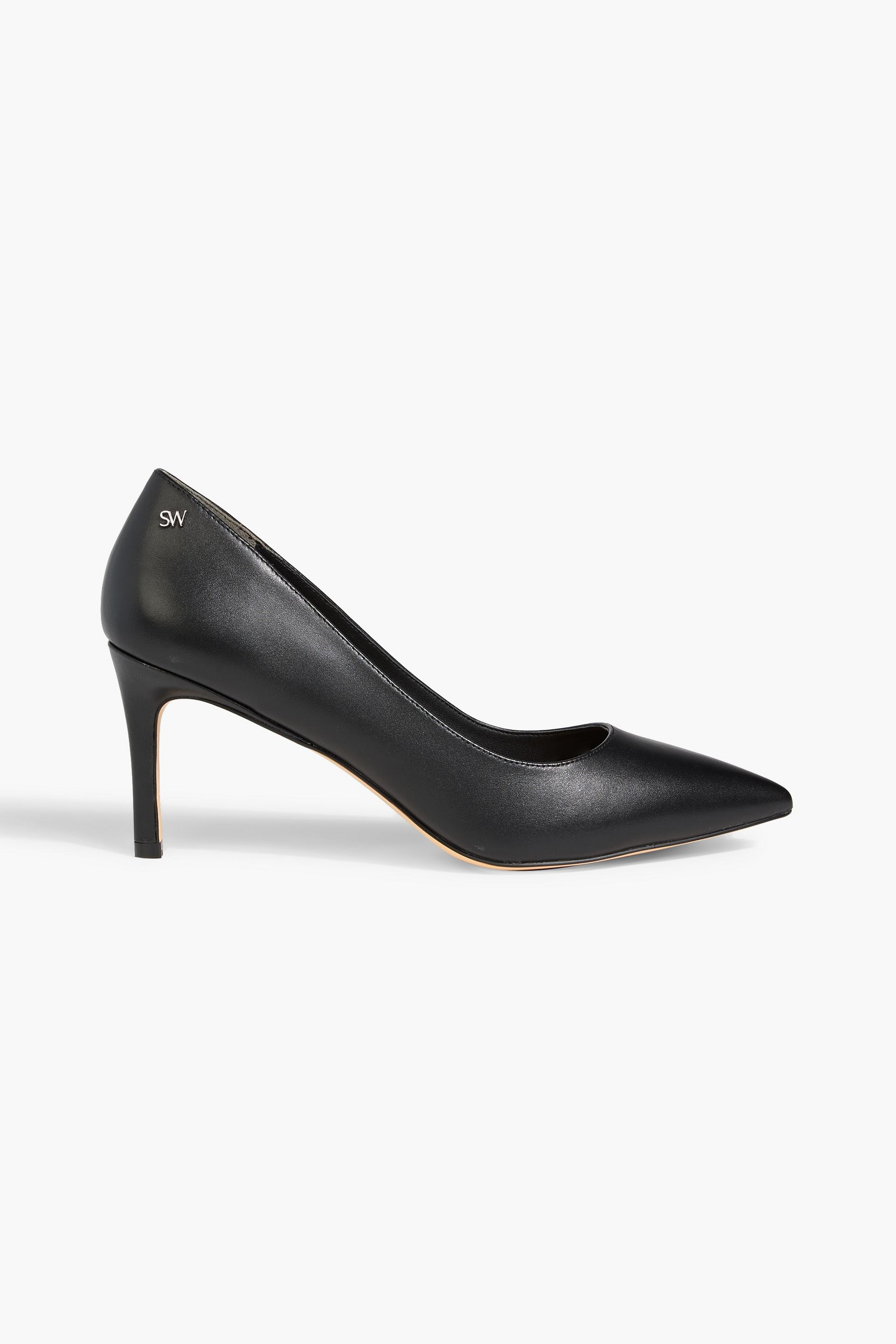 Stuart Weitzman Leigh 75 leather pumps