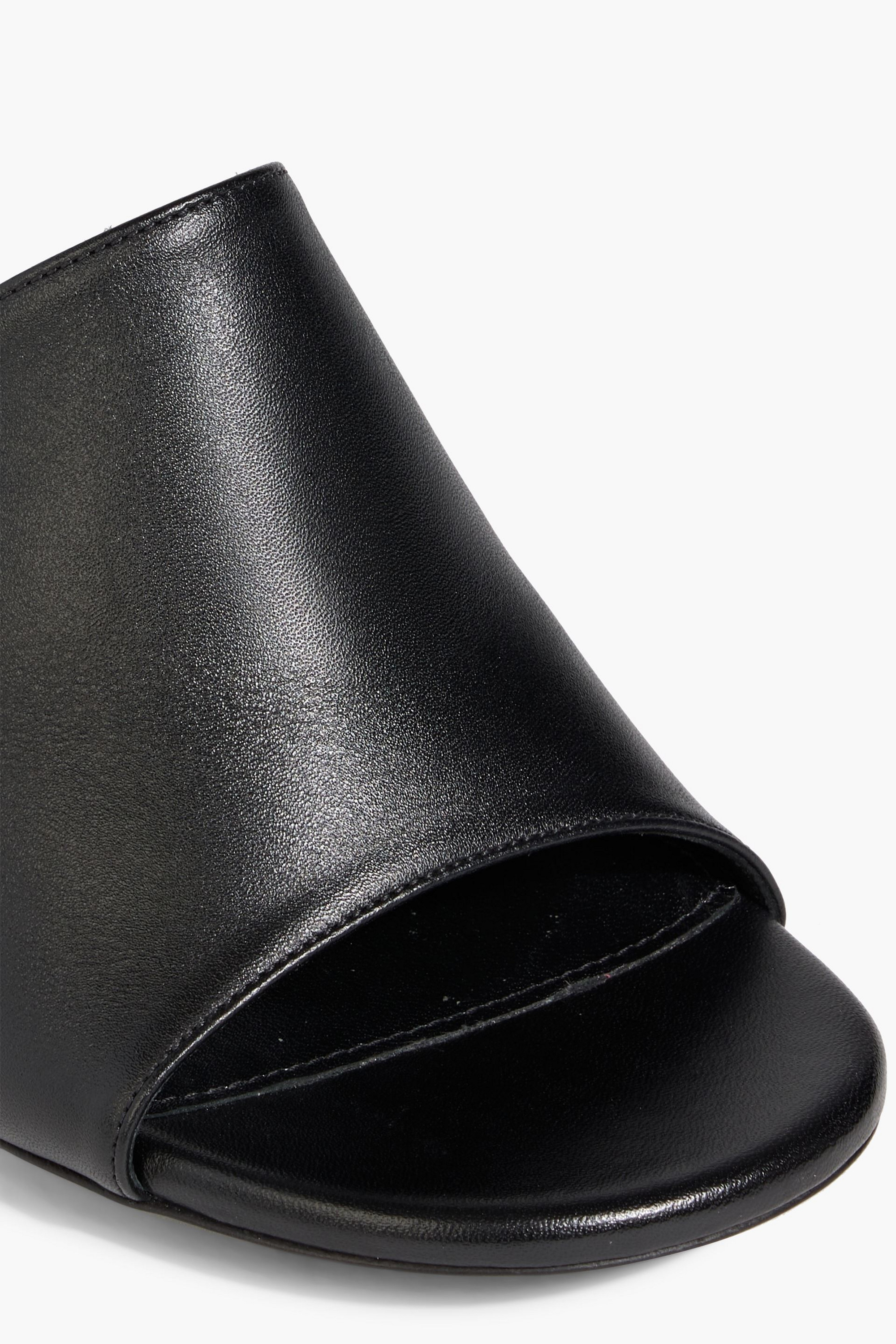 Givenchy - G Cube leather mules | Plush