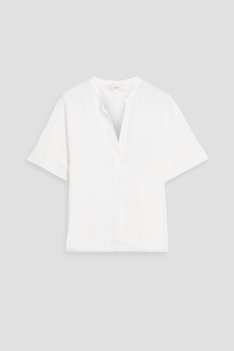 Vince Linen Top In White
