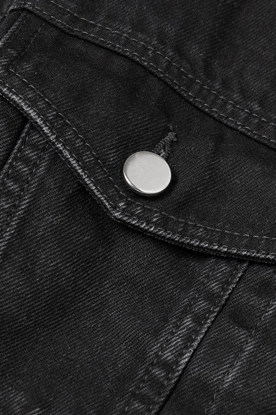 Veronica Beard Dave Denim Jacket In Black