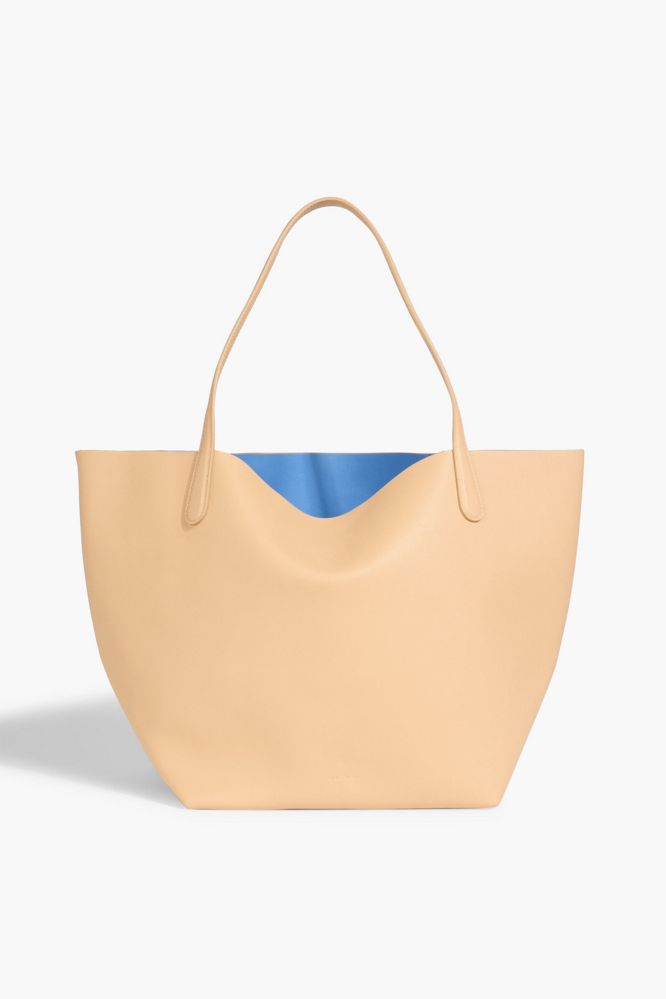 Mansur Gavriel Everyday Leather Tote In Sand