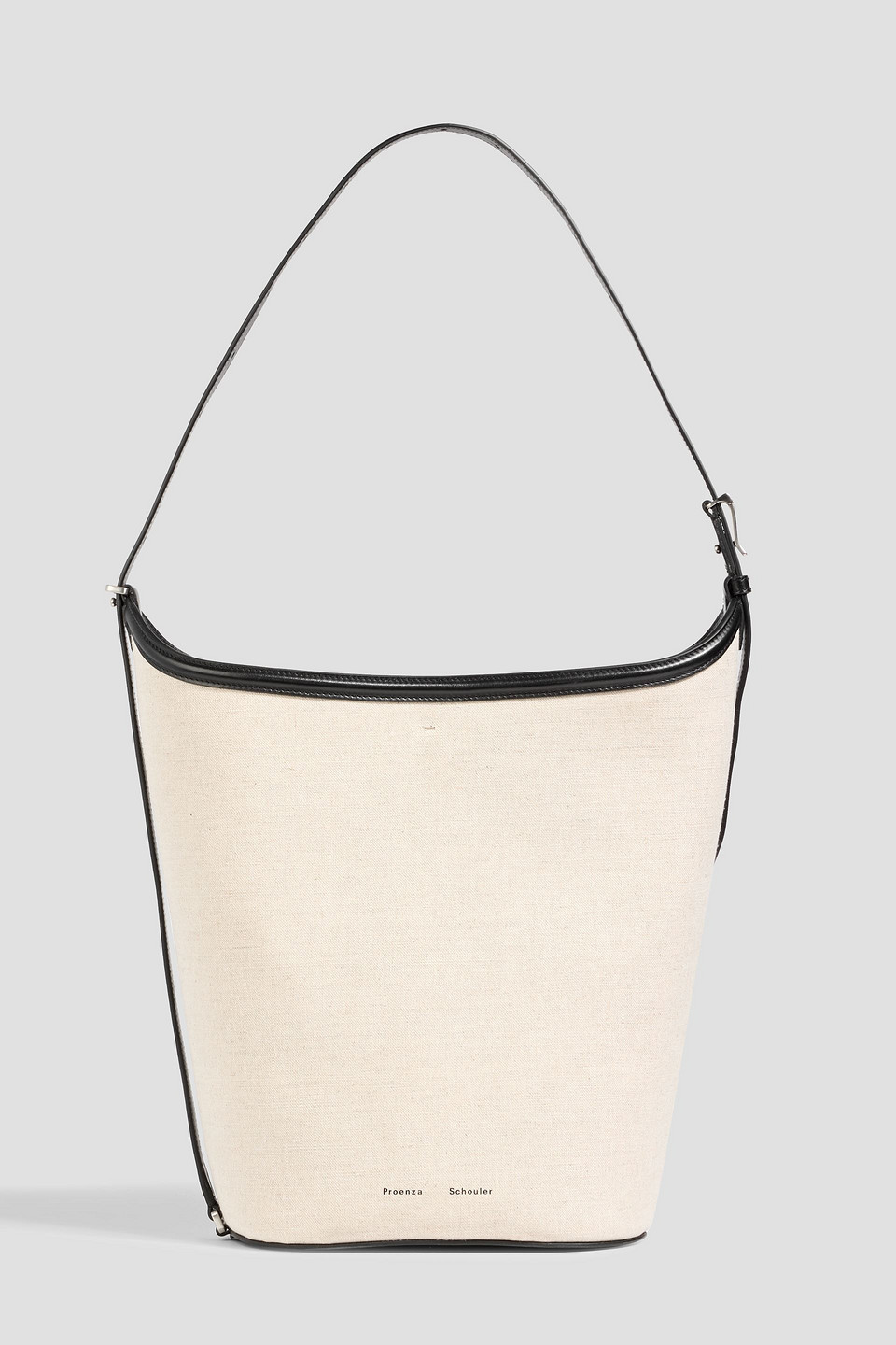 Proenza Schouler Brant Canvas Bucket Bag In Sand